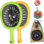 Toddmomy 1 Set Racket with Bouncy Balls Bright Outdoor Sports Rackets for Boys and Nonslip Design for Backyard Fun and Active Play
