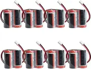 (8-Pack) CR123A Pack 3.0V 1500mAh Non-Rechargeable Disposable Lithium Battery