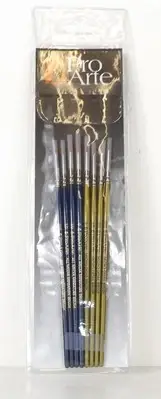 ProArte AMMDSET Series 400 All Media Paint Brush Set