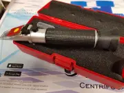 Salinity Refractometer With LED Salt Water Tester Marine Fish Tank Aquarium