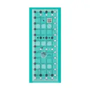 Creative Grids 4.5" x 12.5" Rectangle Quilting Ruler Template CGR412