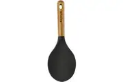 Staub 23cm Silicone Rice Spoon Scooper Shovel Kitchen Serving Utensil Brown