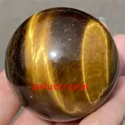 1pcs 130g+ Natural Tiger’s Eye Jasper Ball Quartz Crystal Sphere healing 45mm+