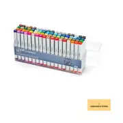 Copic Classic Alcohol Markers 72pc Set A (Discontinued Model: EAN