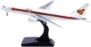 Pre-Built Model Aircraft 15CM Scale Die-cast Airplane Model 1/400 for Thai Airways B777-200 HS-TJA Aircraft Display Piece Miniature Airplane Model