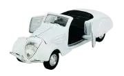 WELLY OLD TIMER 1938 PEUGEOT 402 WHITE 1:34 DIE CAST METAL MODEL NEW BOX 98877