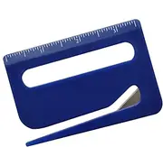 Package Opener Cutter,Package Opener Tool | with Pointed End, Magnifying Glass, Ruler Mail Opener for Workplace