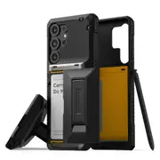 VRS DESIGN Galaxy S25 Ultra Case, Genuine VRS DESIGN Damda Glide Hybrid Heavy Duty Stand Wallet Cover for Samsung