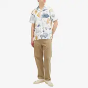 Paul Smith Pixilated Flower Print Shirt