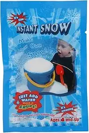 Instant Snow Powder, Fake Snow Powder Simulation Artificial Snow for Holiday Snow Decorations, Sensory Activities and Decor Indoor