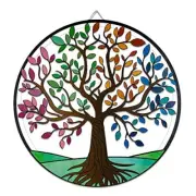Family Tree Wall Decor Tree of Life Wall Art 11.5" Metal Tree Wall Art