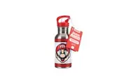 Nintendo Super Mario 480ml Water Bottle w Straw S S Double Walled Drink Tumbler