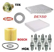 Tune Up KIT Air Oil Cabin Filters Plugs Gasket for Toyota Camry V6; 3.5L 10-11
