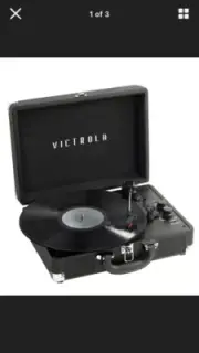 RECORD PLAYER BLUETOOTH-PORTABLE SUITCASE Victrola Journey 3-Speed Turntable NEW