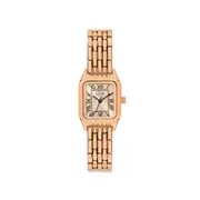 Elite Ladies Tank Tessa Watch in Rose