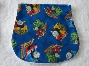 Thomas & Friends Blue Burp Cloth Handmade