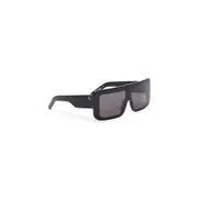 [Rick Owens] Rick Owens-Black Acetate Sunglasses-Uomo OS OS