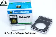 5 Pack of 40mm QUICK SLABS Coin Holders for 1oz Silver Libertad (1996 – Present)