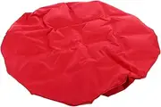 PLAFOPE Microwavable Heat Refrigerator Ice Hat Deep Conditioning Cap Hair Care Hat Red