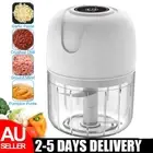 1pc Electric Food Chopper Vegetable Cuter Garlic Blender Processor Portable USB