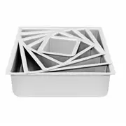 10in Mondo Pro Square Cake Pan 4in Deep