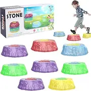 Light Up Stepping Stones, Musical Light Up Stepping Stones, Light Up Stepping Stones for Kids Outdoor, Light Up Musical Stepping Stones, Light Up Kids Stepping Stones (8PCS)