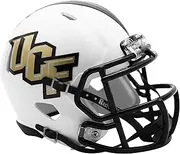 NCAA Central Florida Golden Knights Helmet Mini SpeedHelmet Replica Mini Speed Style Matte White, Team Colors, One Size