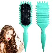 Candy Brush,Curly Hair Brush,Curl Defining Brush,2024 Boar Bristle Hair Brush...