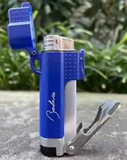 Bahia Cigars Jet Torch Lighter, with Bottle Opener