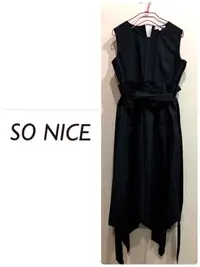 在飛比找Yahoo!奇摩拍賣優惠-（售完）專櫃 SO NICE 連身洋裝 連身裙 連身套裝 套
