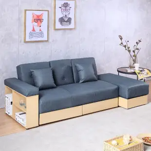 【多瓦娜】佛萊迪機能型收納沙發床/二色