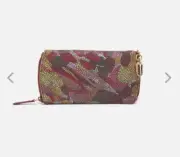 Hobo Intl NWT Spark Abstract Floral Leather Double Sided Eye Glass Case