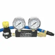 King Racing Products 1915 Leak Down Tester Dual Gauge Mechanical Analog Kit