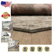 Plush 6' x 6' Non-Slip Rug Pad with 1/2 Inch Thickness - Safe for Every Floor