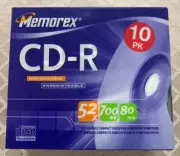 Memorex 10PK CD-R 52X 700MB 80min 10 pack CD-R Discs NEW! Sealed!