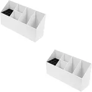 2pcs Scissor Socket Hair Braiding Rack Hair Cutting Kit Hair Clippers Wall Hair Dryer Holder Hairdressing Scissors Trimmers Hair Dryer Stand Hairdryer Holder Station White Plastic