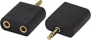 Antlion Audio Y Headphone Jack Adapter, Black, 35 mm Jack
