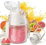 Portable Blender, Personal Blender for Shakes and Smoothies with 27oz Cup, Lid and Shoulder Strap, Type-C USB Rechargeable, Dishwasher Safe Parts, BPA-free, Prasky Juice for Gym/Travel/Kitchen