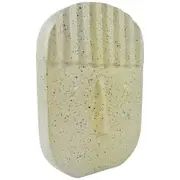 Handmade Abstract Terrazzo Face Vase Unique Artful Decor NEW