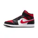 NIKE AIR JORDAN 1 MID 男款 黑紅白色 籃球鞋 554724079【KAORACER】