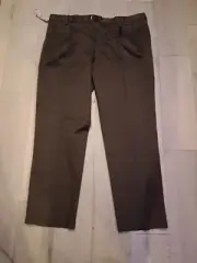 Dockers NEW Mens Iron-Free Classic-Fit Khaki Pants 40 x 32 Pleated Brown