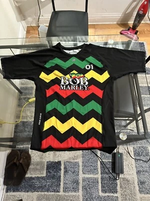 Albino and PRETO Bob Marley Rashguard
