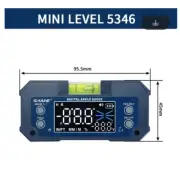 SHAHE Digital Level Inclinometer Dual-axis Electronic Protractor