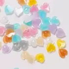 50pcs/bag Nail Art Decor Non-drop Diy Bowknot Rose Nail Art Charm Sparkling