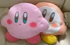 Kirby's Dream Land Wool Felt Style Plush Cushion Kirby & Waddle Dee Set 30cm