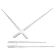 Clock Hands Kit, 2Set Clock Hands Kits Clock Mechanism Movement Aluminum, Silver