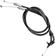 Szwaldaper Motorcycle Throttle Housing Assembly Cable Line Wire, for GSXR600Z GSX-R600Z 2001 2002 2003 Motorcycle Clutch Cable(Black 2pairs)