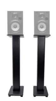 Pair 36" Bookshelf Speaker Stands For Sony SS-B1000 Bookshelf Speakers