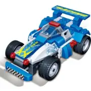 BanBao 8612 Eagle Pull Back Auction Racer 125 pcs Turbo Power Building Bricks