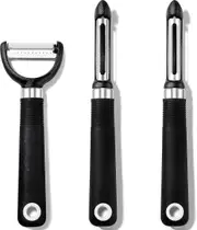 -rainspire 3-piece Peeler Set, Premium Swivel Vegetable Peeler, Kitchen Gadgets Apple Peeler Potato Peeler Veggie Peeler Fruit Peeler, Dishwasher